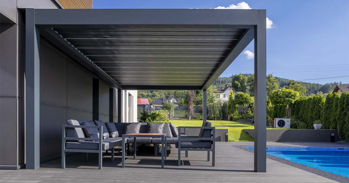 An MB-OpenSky Pergola