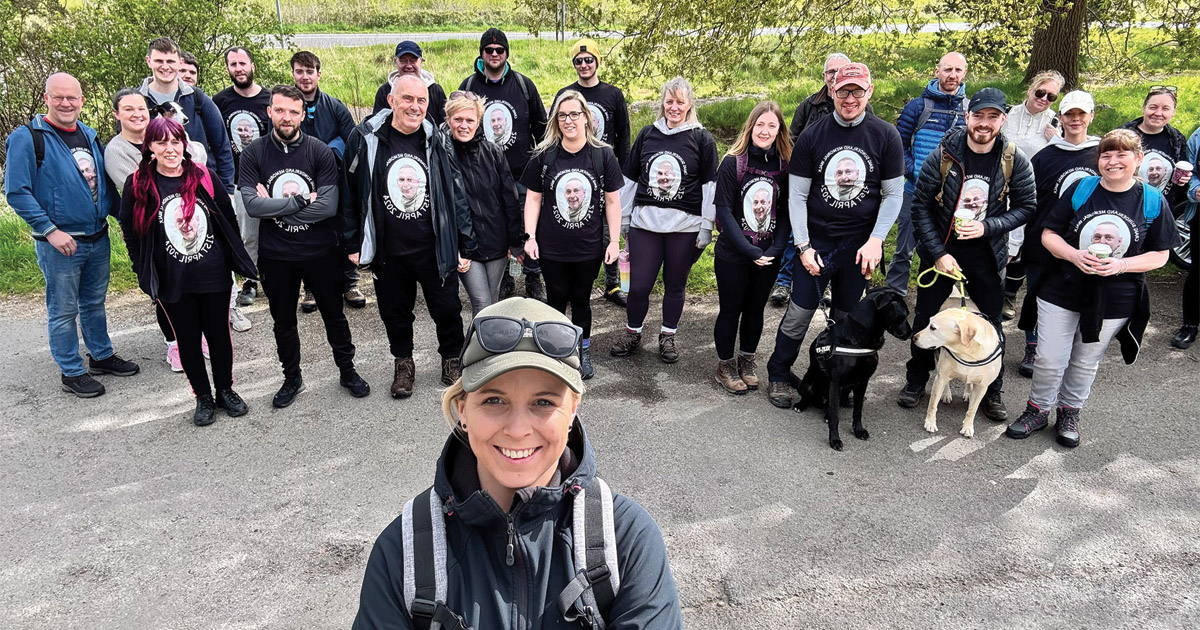 Rocal Staff Take Steps For Charity