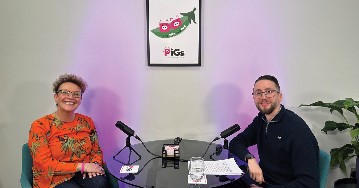 Alyson Westbrook and George Lewis, Editor at PiG’s