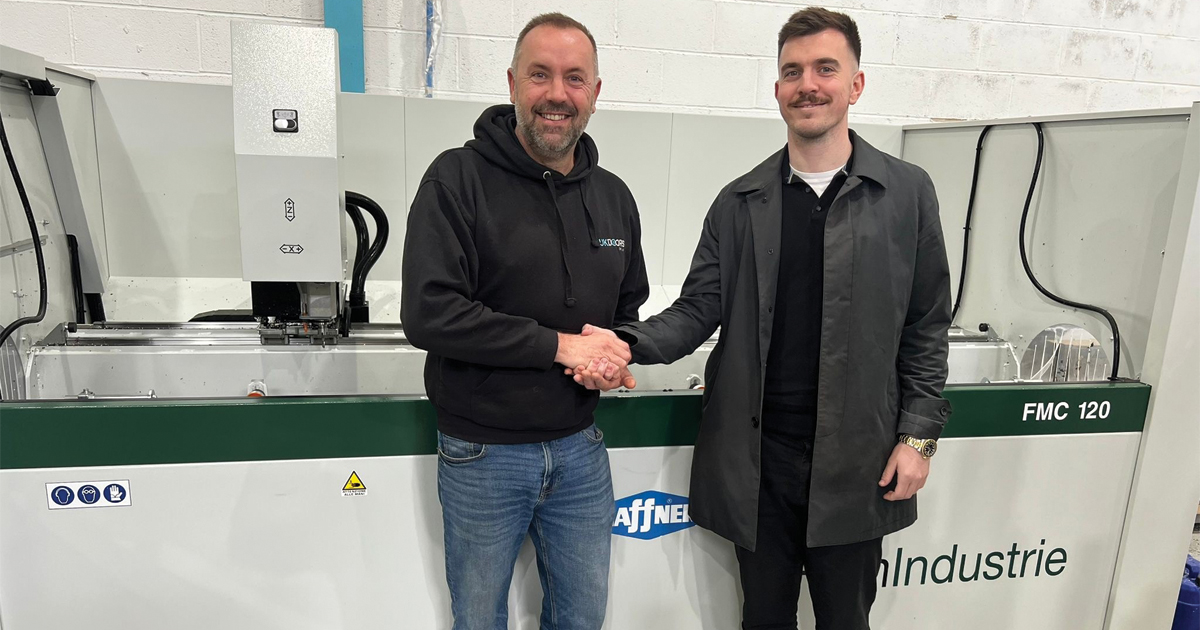 Andrew Glover, UK Doors Online and Matt Thomas, Haffner Ltd