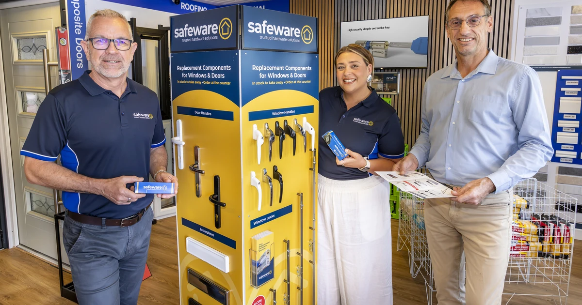 Safeware Launches Replacement Hardware Across Epwin Trade Counters