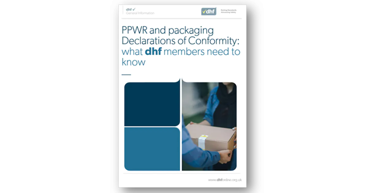 DHF Packaging Compliance