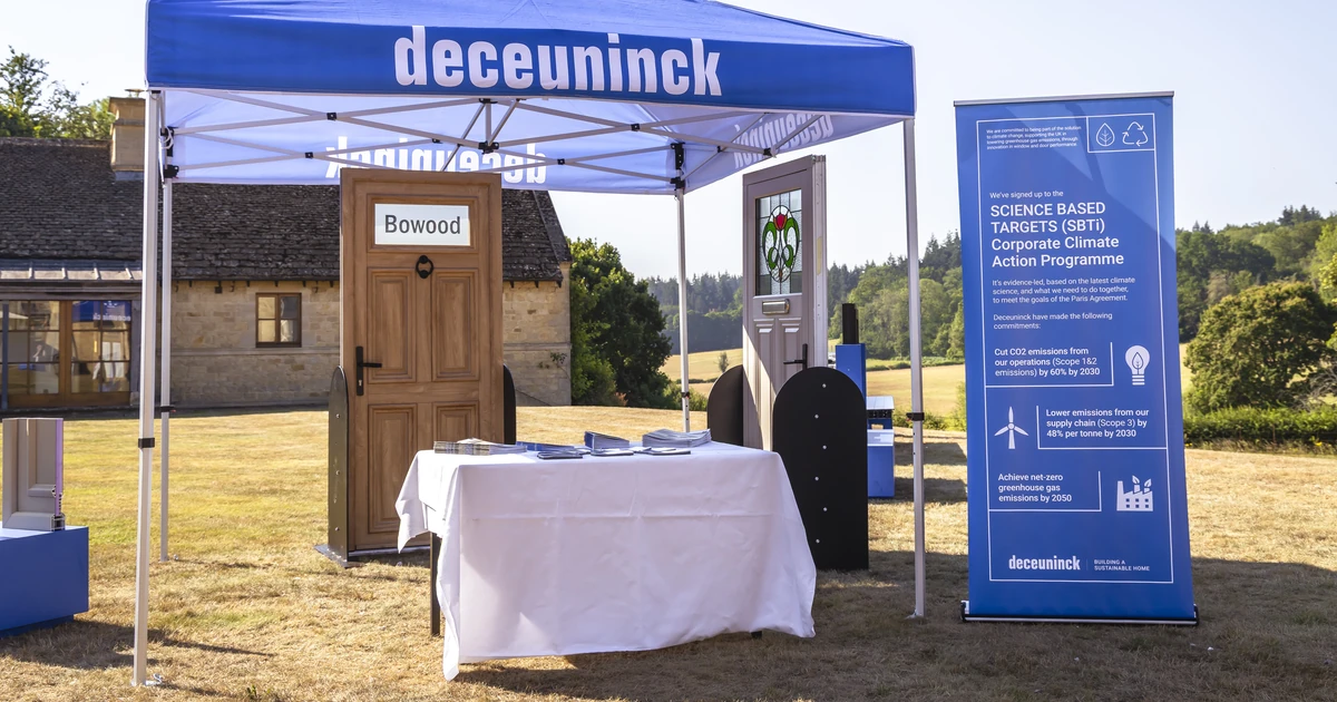 Deceuninck Extends Colour Choice With RegaLead Foiled Panels